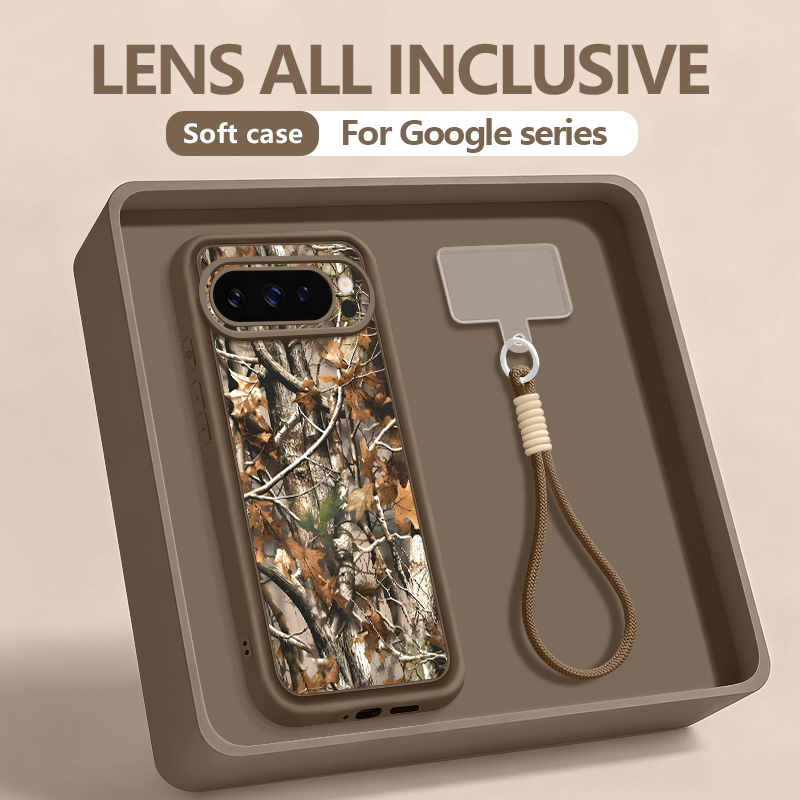 Google Pixel 9 - Orman Avı Desenli TPU Telefon Kılıfı