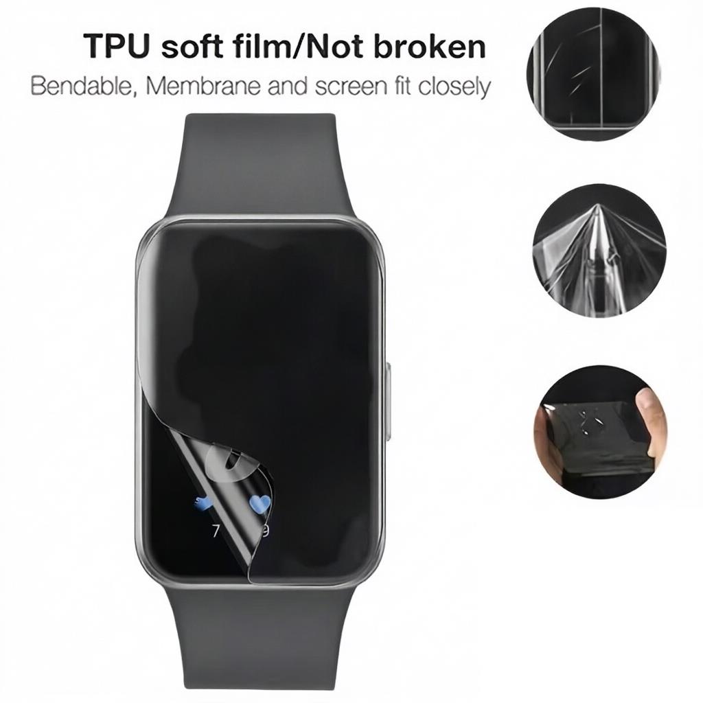 3-5 adet gizlilik hidrojel fil - Smartwatch Screen Film incelemesi ve fiyatı
