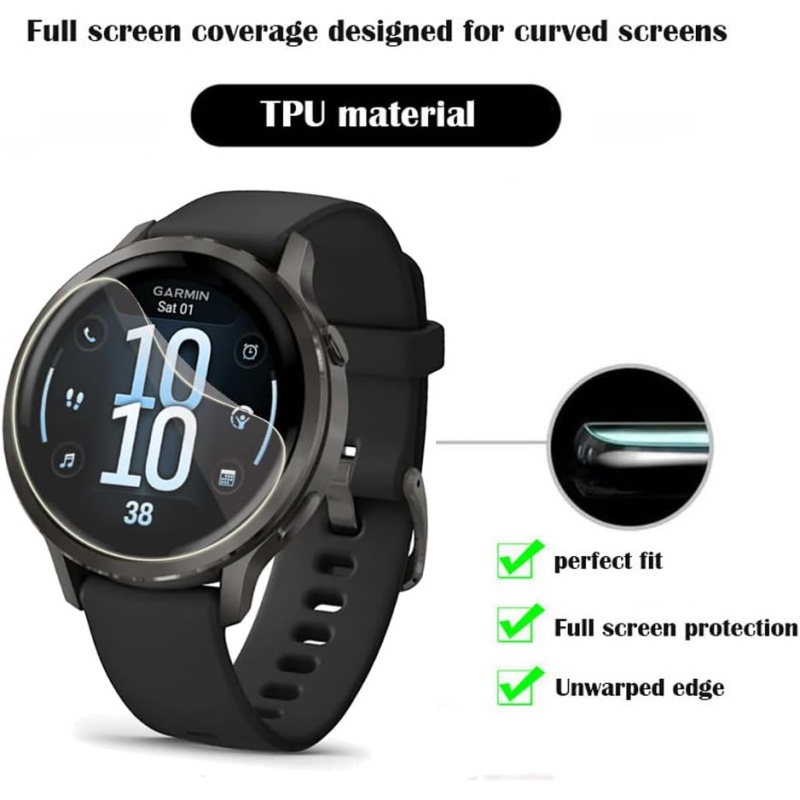 1-3 adet yumuşak ekran koruyuc - Smartwatch Screen Film incelemesi ve fiyatı